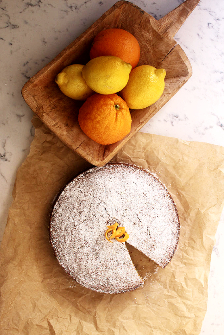 Citrusy Olive Oil Cake